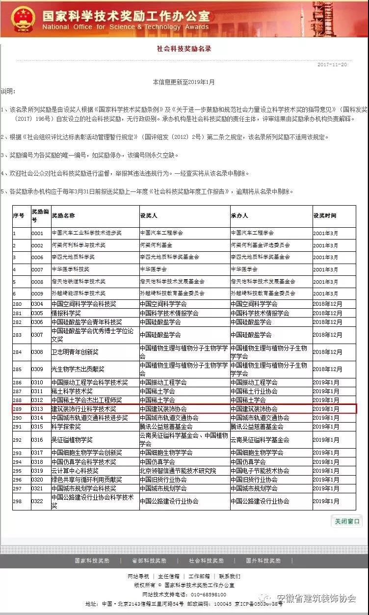 中國建筑裝飾協(xié)會：“首個建筑裝飾行業(yè)科學技術(shù)獎”納入國家科技獎勵辦名錄